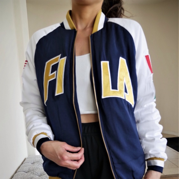fila varsity jacket